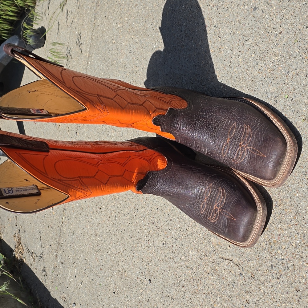 Anderson Bean Boot Company, brown boots 10D